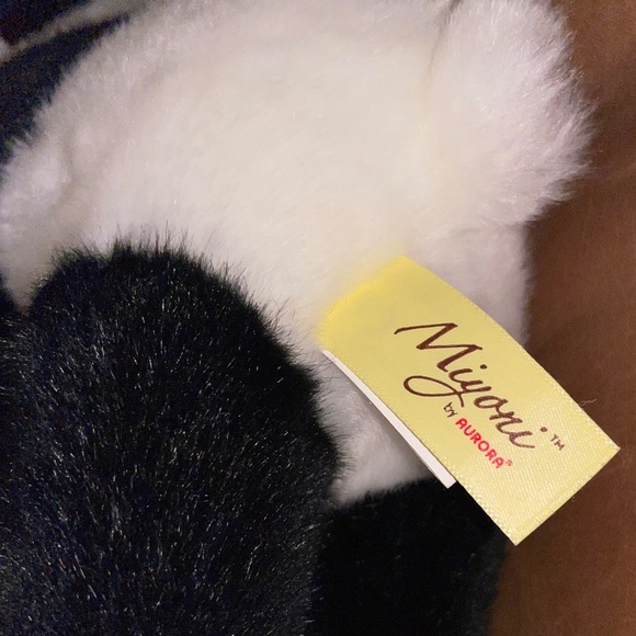 NWOT Miyoni by Aurora 7 Inch Standing Panda Bear Stuffed Animal - Picture 9 of 11